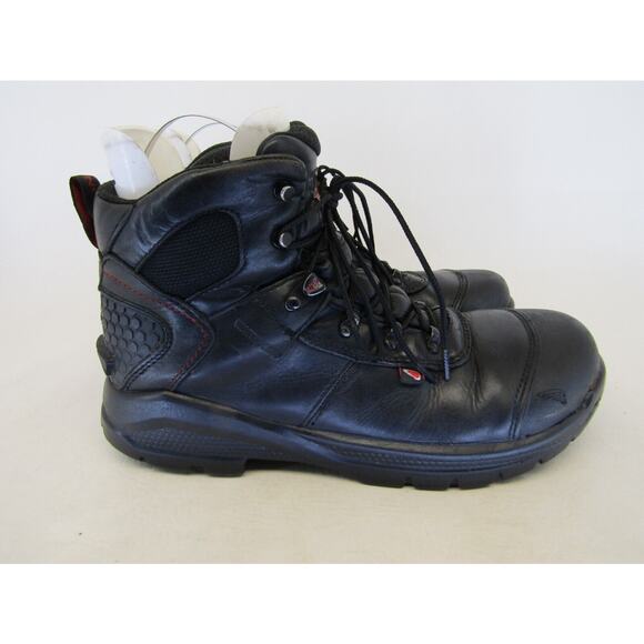 Red Wing 4423 Mens Size 12 D Black Leather Composite Toe Laces Ankle Work Boots main image 8